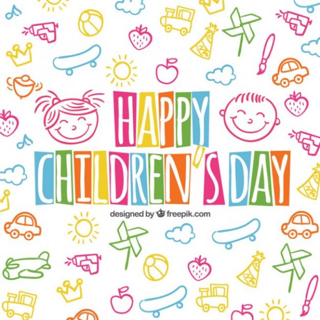 happy children's day - daily bees