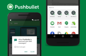 Pushbullet - SMS on PC Daily Bees