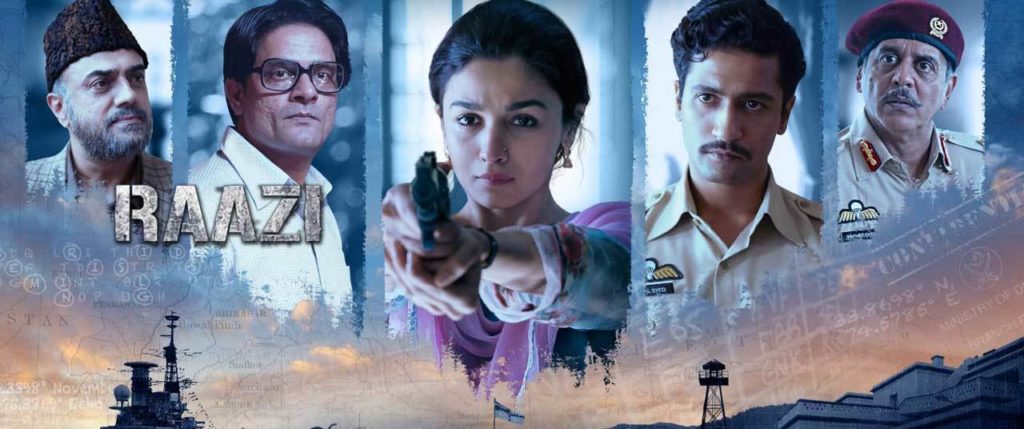 raazi movie poster daily bees