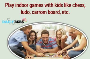 play indoor games with kids - Daily Bees