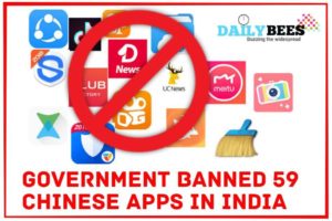 Chinese apps ban in India
