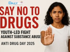 Say No to Drugs: Youth-Led Fight Against Substance Abuse on Anti Drug Day 2025