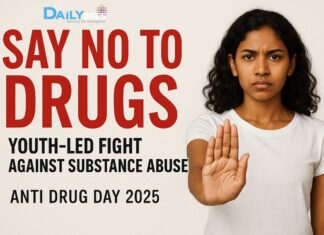Say No to Drugs: Youth-Led Fight Against Substance Abuse on Anti Drug Day 2025