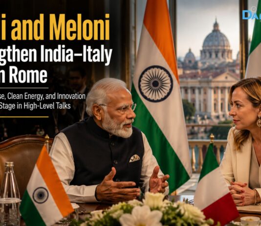 Modi and Meloni Strengthen India - Italy Ties in Rome