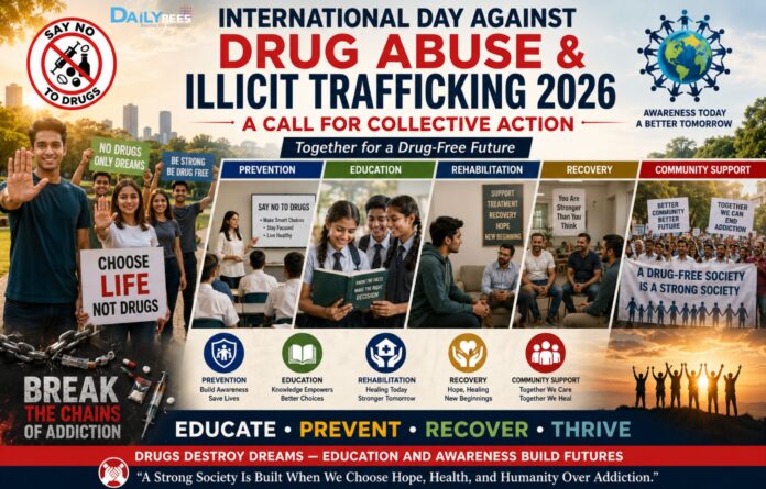 International Day Against Drug Abuse 2026