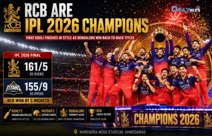 RCB ARE IPL 2026 CHAMPIONS