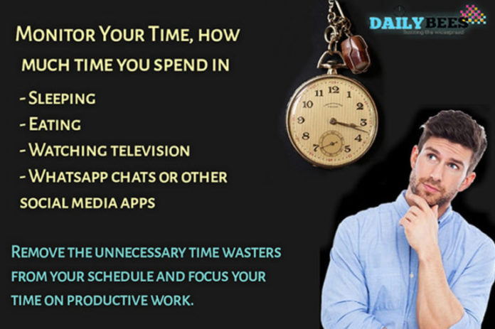 monitor your time monitor your time - Daily Bees