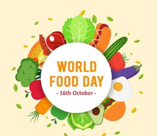 World Food Day – Let us not waste Food and Realise the value of food