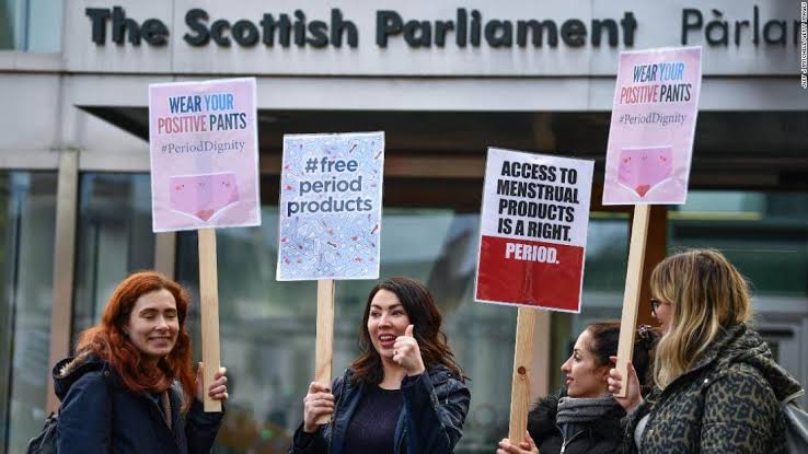 Scotland has become the World’s First Country to Provide Free Menstrual Products