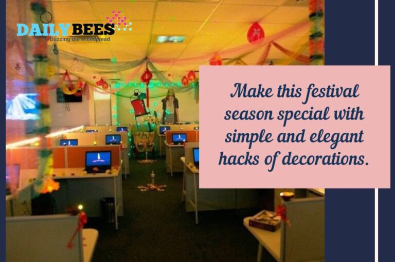 How to decorate your office space for the festival season