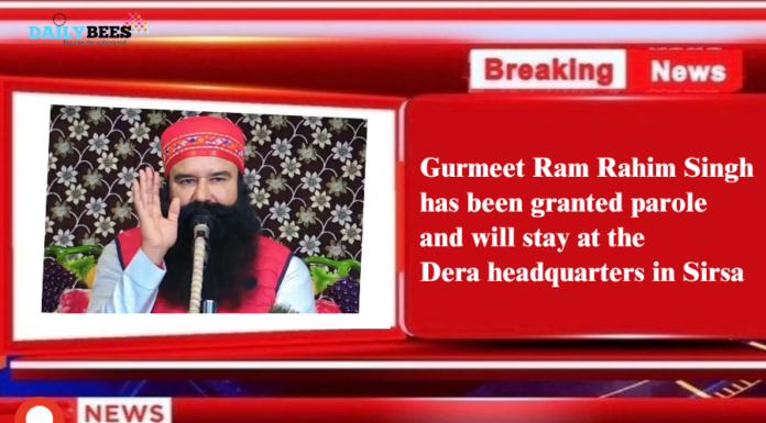 Gurmeet Ram Rahim Singh Granted Parole, to Stay at Sirsa Dera Gurmeet Ram Rahim Singh
