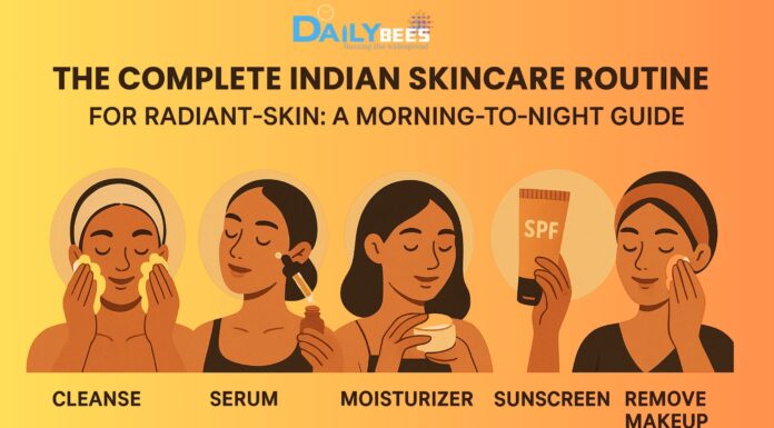 The Complete Indian Skincare Routine for Radiant Skin: A Morning-to-Night Guide Indian Skincare Routine for Radiant Skin