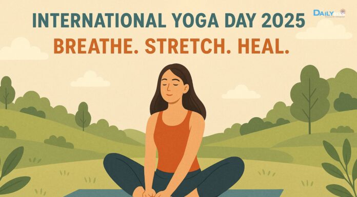 International Yoga Day 2025: Breathe. Stretch. Heal.