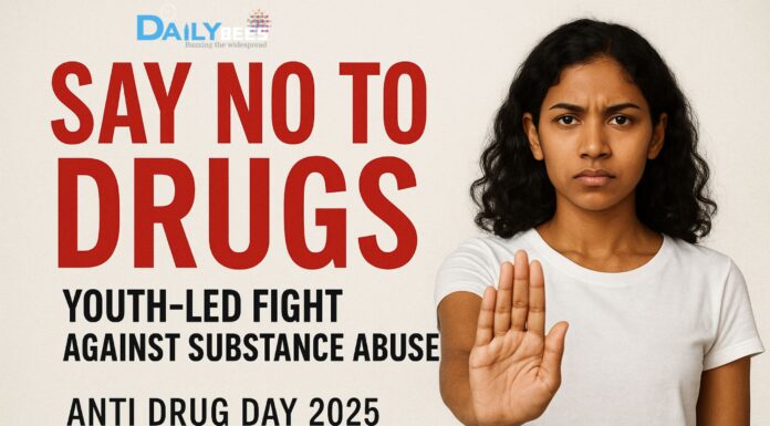 Say No to Drugs: Youth-Led Fight Against Substance Abuse on Anti Drug Day 2025 Say No to Drugs: Youth-Led Fight Against Substance Abuse on Anti Drug Day 2025