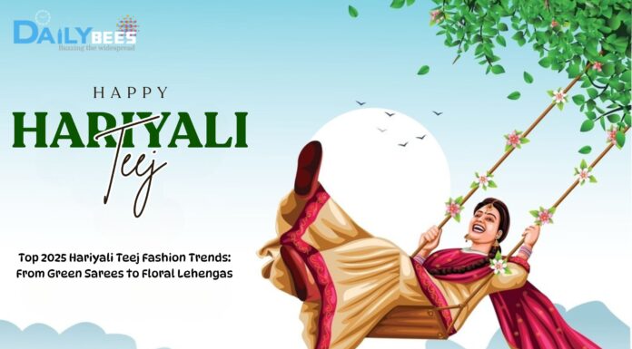 Top 2025 Hariyali Teej Fashion Trends: From Green Sarees to Floral Lehengas Top 2025 Hariyali Teej Fashion Trends: From Green Sarees to Floral Lehengas