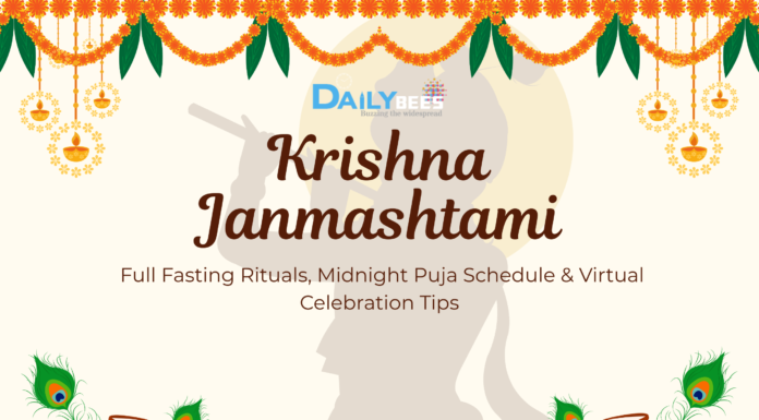Krishna Janmashtami 2025: Full Fasting Rituals, Midnight Puja Schedule & Virtual Celebration Tips Krishna Janmashtami 2025