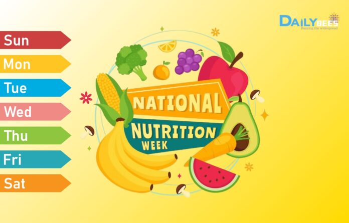 National Nutrition Week 2025: Building a Healthier Future, One Bite at a Time