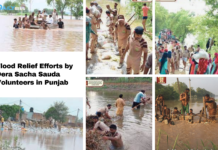 Dera Heroes in Action: Flood Relief Heroes of Punjab