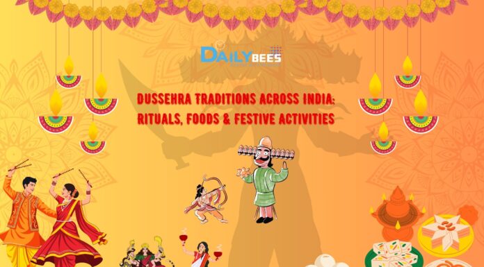 Dussehra Traditions Across India: Rituals, Foods & Festive Activities Dussehra Traditions Across India: Rituals, Foods & Festive Activities