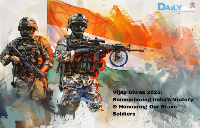 Vijay Diwas 2025 Remembering India’s Victory & Honouring Our Brave Soldiers Vijay Diwas 2025: Remembering India’s Victory & Honouring Our Brave Soldiers