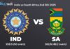 India vs South Africa 2nd ODI 2025: Roaring Centuries, A Daring Chase & A Finish to Remember India vs South Africa 2nd ODI 2025