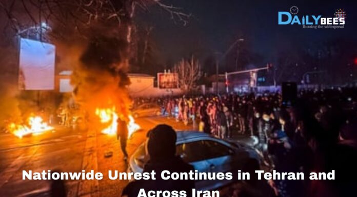 Nationwide Unrest Continues in Tehran and Across Iran Nationwide Unrest Continues in Tehran and Across Iran