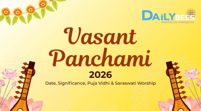 Vasant Panchami 2026: Date, Significance, Puja Vidhi & Saraswati Worship Vasant Panchami 2026: Date, Puja Vidhi, Saraswati Puja & Significance in India