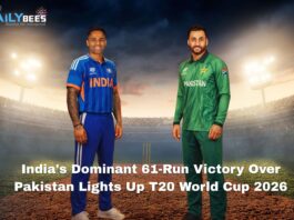 India's Dominant 61-Run Victory Over Pakistan Lights Up T20 World Cup 2026
