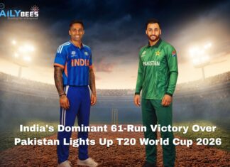 India’s Dominant 61-Run Victory Over Pakistan Lights Up T20 World Cup 2026 India's Dominant 61-Run Victory Over Pakistan Lights Up T20 World Cup 2026