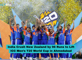 India Crush New Zealand by 96 Runs to Lift ICC Men’s T20 World Cup in Ahmedabad India Crush New Zealand by 96 Runs to Lift ICC Men’s T20 World Cup in Ahmedabad