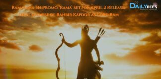 Ramayana 3D Promo ‘Rama’ Set for April 2 Release: