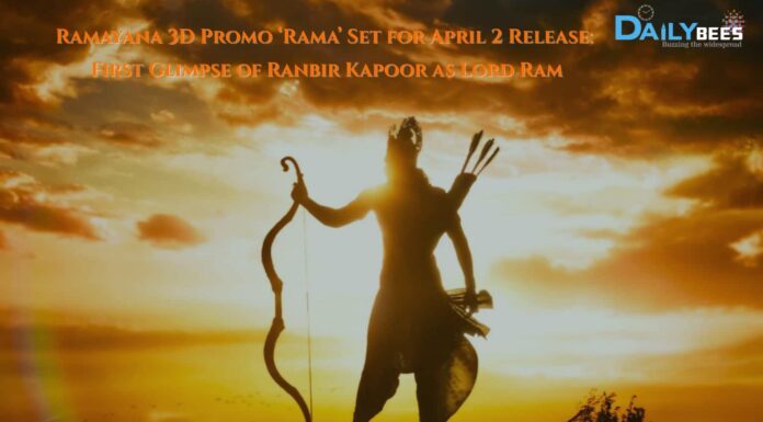 Ramayana 3D Promo ‘Rama’ Set for April 2 Release: First Glimpse of Ranbir Kapoor as Lord Ram Ramayana 3D Promo ‘Rama’ Set for April 2 Release: