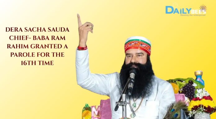 DERA SACHA SAUDA CHIEF- BABA RAM RAHIM GRANTED A PAROLE FOR THE 16TH TIME DERA SACHA SAUDA CHIEF- BABA RAM RAHIM GRANTED A PAROLE FOR THE 16TH TIME
