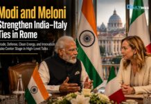 Modi and Meloni Strengthen India - Italy Ties in Rome