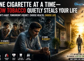 World No Tobacco Day: One Cigarette at a Time — How Tobacco Quietly Steals Your Life World No Tobacco Day