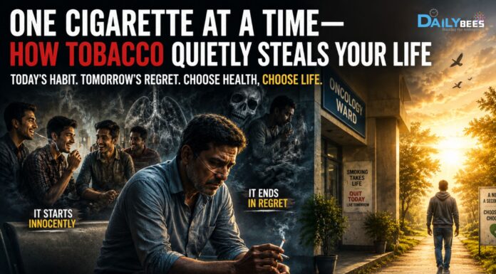 World No Tobacco Day: One Cigarette at a Time — How Tobacco Quietly Steals Your Life World No Tobacco Day