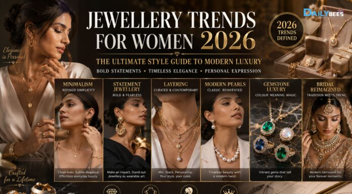 Jewellery Trends for Women in 2026: The Ultimate Style Guide to What’s Defining Modern Luxury JEWELLERY TRENDS FOR WOMEN 2026