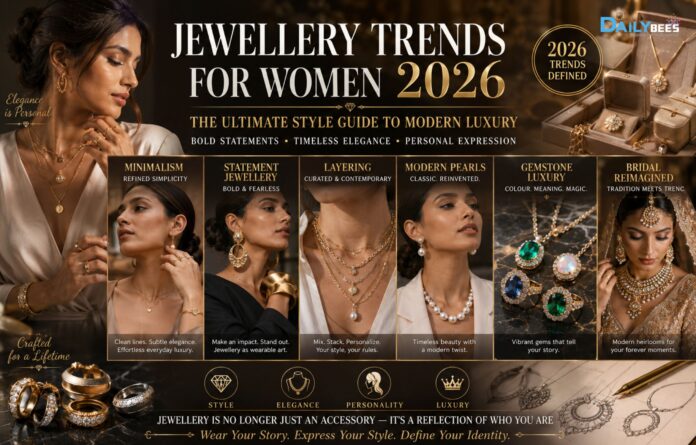 JEWELLERY TRENDS FOR WOMEN 2026 JEWELLERY TRENDS FOR WOMEN 2026