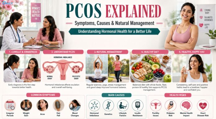PCOS Explained: Symptoms, Causes, and Natural Management PCOS - Symptoms, Causes, and Management