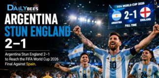 Messi’s Magic Strikes Again! Argentina Stun England 2-1 to Set up FIFA World Cup Final Against Spain Argentina Stun England 2–1