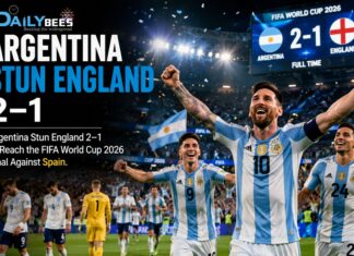 Messi’s Magic Strikes Again! Argentina Stun England 2-1 to Set up FIFA World Cup Final Against Spain Argentina Stun England 2–1