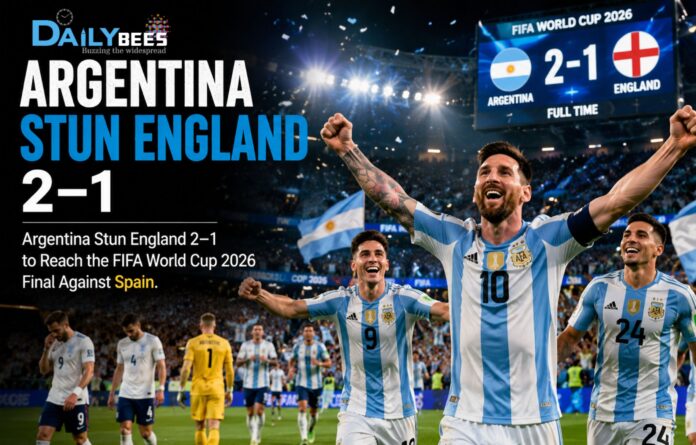 Argentina Stun England 2–1 Argentina Stun England 2–1