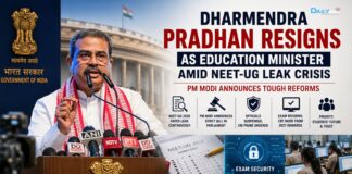 Dharmendra Pradhan Resigns as Education Minister Amid NEET-UG Leak Crisis; PM Modi Announces Tough Reforms Dharmendra Pradhan Resigns