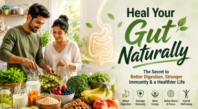 Heal Your Gut Naturally: The Secret to Better Digestion, Stronger Immunity & a Healthier Life Heal Your Gut Naturally