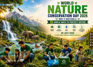 World Nature Conservation Day 2026: Why It Matters & 15 Simple Ways to Protect Nature World Nature Conservation Day 2026
