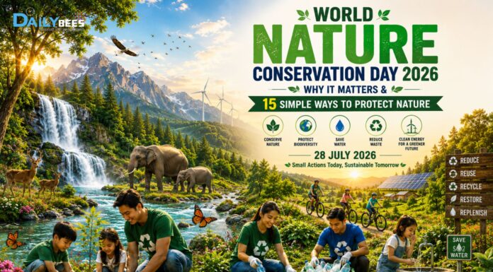World Nature Conservation Day 2026: Why It Matters & 15 Simple Ways to Protect Nature World Nature Conservation Day 2026