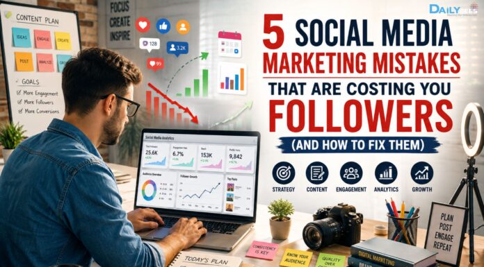 5 Social Media Marketing Mistakes That Are Costing You Followers (And How to Fix Them) 5 SOCIAL MEDIA MARKETING MISTAKES THAT ARE COSTING YOU FOLLOWERS