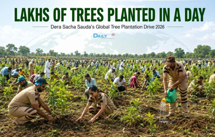 Dera Sacha Sauda tree plantation Dera Sacha Sauda tree plantation
