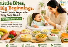 Little Bites, Big Beginnings: The Ultimate Vegetarian Baby Food Guide for Healthy Growth Vegetarian Baby Food