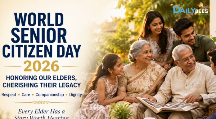World Senior Citizen Day: Honoring Our Elders, Cherishing Their Legacy WORLD SENIOR CITIZEN DAY 2026
